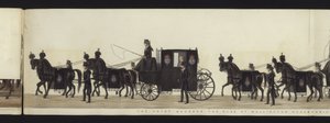 Deel van het Panoramisch Uitzicht op de Gehele Begrafenisstoet van Arthur, Hertog van Wellington door Henry Jr and Sala George Augustus Alken