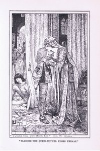 Blanche de koningin-moeder kust Herman, 1912 door Henry Justice Ford