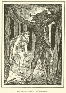 Hoe Theseus de Minotaurus Doodde door Henry Justice Ford