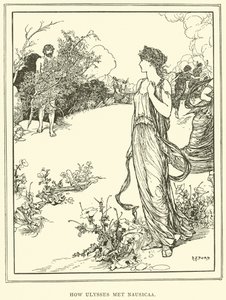 Hoe Ulysses Nausicaa ontmoette door Henry Justice Ford