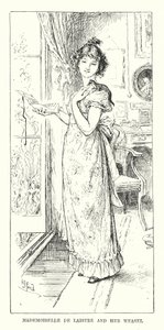 Mademoiselle de Laistre en haar wezel