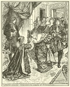 Marie Louise ontvangt de condoleancebezoeken door Henry Justice Ford