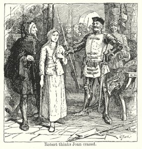 Robert denkt dat Joan gek is (litho) door Henry Justice Ford