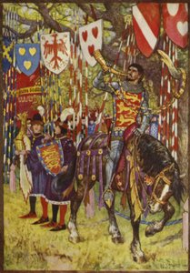 De Graaf van Huntingdon blaast de gouden hoorn