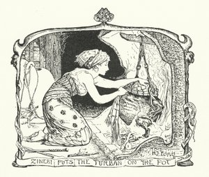 Zinebi Zet de Tulband op de Pot door Henry Justice Ford