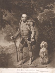 De Bedelaar en zijn Hond door Henry Kingsbury