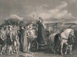 Boudicca, Koningin van de Iceni..., midden 19e eeuw