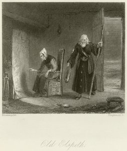 Oude Elspeth door Henry Liverseege