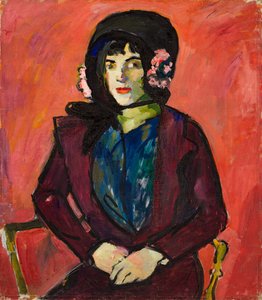 Portret van een Meisje, 1909-1914 door Henry Lyman Saÿen