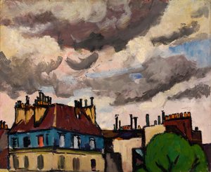 Daken en wolken, Parijs, 1910-1912