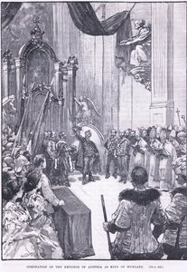 Kroning van de Keizer van Oostenrijk als Koning van Hongarije, 1868