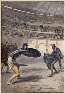 In het amfitheater door Henry Marriott Paget