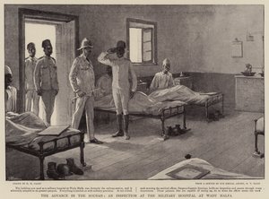 De Vooruitgang in de Soedan, een Inspectie in het Militair Hospitaal in Wady Halfa