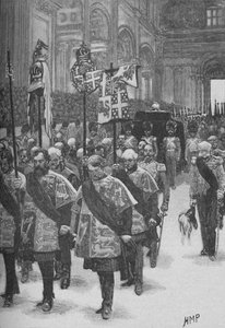 De Begrafenis van Wellington, ca. 1890 door Henry Marriott Paget