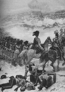 De Highlanders bij de Alma, c1890 door Henry Marriott Paget