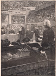Het Proces van Warren Hastings AD 1788 door Henry Marriott Paget