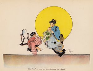 Illustratie voor De Avonturen van een Japanse Pop door Henry Mayer