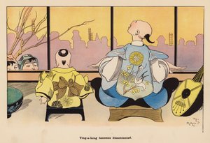 Illustratie voor De Avonturen van een Japanse Pop door Henry Mayer