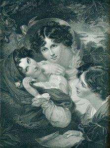 Het Aanzoek, ca. 1819, 1909 door Henry Meyer