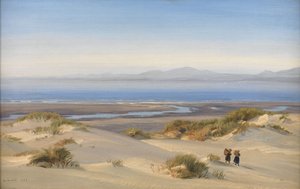 Harlech Beach, 1869 door Henry Moore
