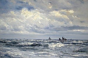 Uitzicht op zee