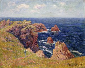 De kust van Bretagne, c.1895