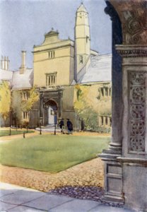 De Poort van Deugd, Gonville en Caius College door Henry Morley