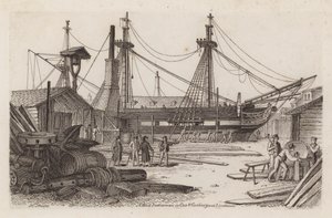 Een West-Indiër in Cox en Curlins Yard, Limehouse