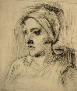 Vrouwenportret door Henry Nielsen