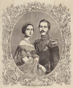 Victoria, Prinses Royal van Engeland, Prins Friedrich Wilhelm van Pruisen door Henry Noel Humphreys