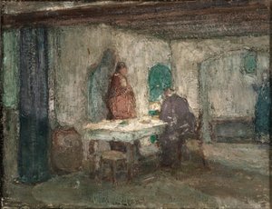 En Hij verdween uit hun zicht door Henry Ossawa Tanner