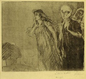 Terug naar het graf door Henry Ossawa Tanner