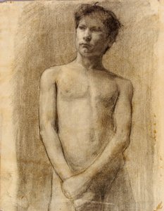 Studie van een jonge man door Henry Ossawa Tanner