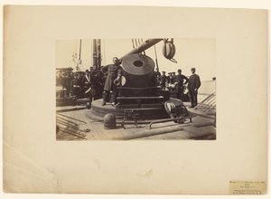 Mortier [op de] Amerikaanse schoener C.P. Williams, Port Royal, S.C. door Henry P. Moore