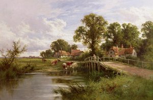 Op de Theems bij Marlow door Henry Parker