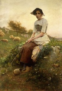 De herderin