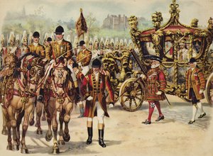 Kroningsprocessie van Koning George V, 22 juni 1911