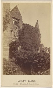 Kasteel Ludlow. De Elizabethaanse gebouwen. door Henry Peach Robinson