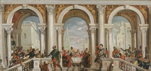 Het feest in het huis van Levi door Henry Penry Williams