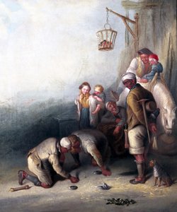 Het Betwiste Schot, ca. 1836 door Henry Perlee Parker