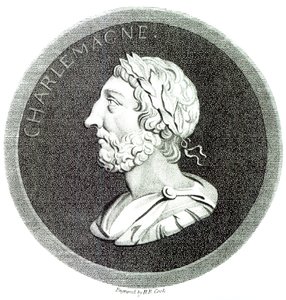 Portret van Karel de Grote, uit 
