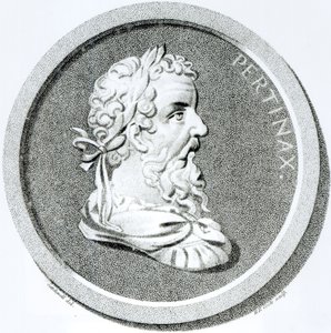 Portret van Pertinax, uit 