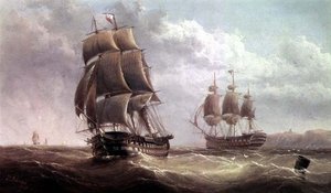 Scheepvaartscène