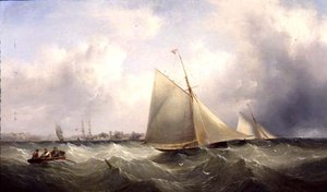 Zeilen op de Humber