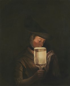 De balladzanger door Henry Robert Morland