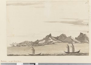 Pagina 22 Huaheine, een van de Society Eilanden, 1768-75