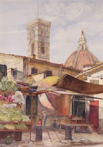 Nabij de Duomo, Florence, 1878