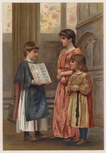Avondlied door Henry Ryland