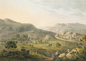 De pas van Atbara in Abessinië, gegraveerd door Daniel Havell, 1809