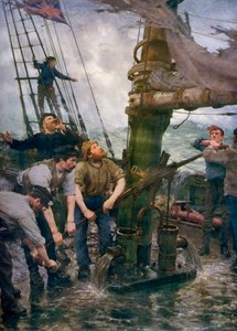 Alle hens aan dek door Henry Scott Tuke